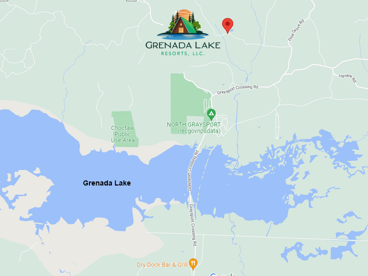 Directions to Grenada Lake Resorts | Grenada Lake cabins